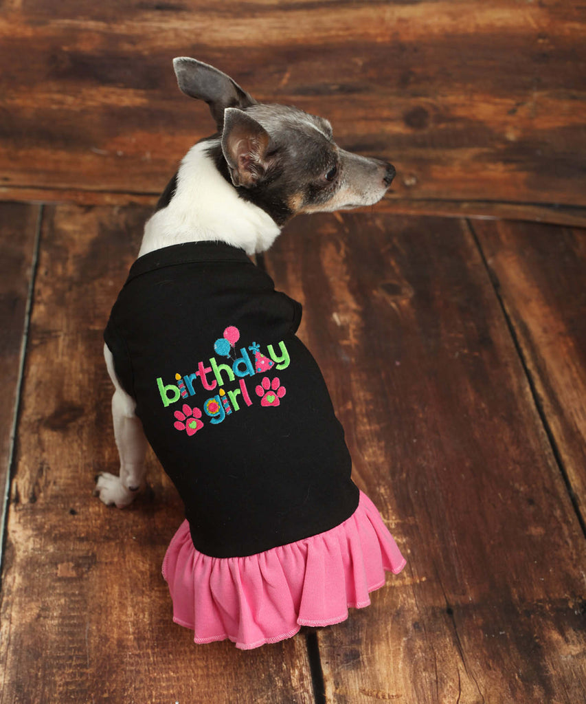 dog birthday dress